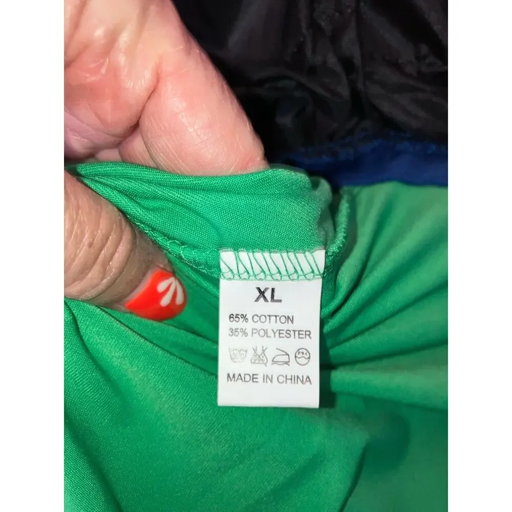 Super Mario & Luigi Child And Adult Halloween Costume Set. Missing Button.